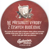 
Pivovar Èeské Budìjovice - Budweiser Budvar, Pivní tácek è.3923