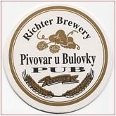 
Pivovar Praha - U Bulovky - Richter Brewery, Pivní tácek è.1740