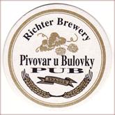 
Pivovar Praha - U Bulovky - Richter Brewery, Pivní tácek è.2402