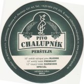 
Pivovar Per¹tejn - Chalupník, Pivní tácek è.3137