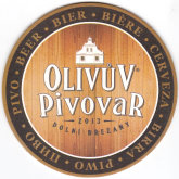 
Pivovar Dolní Bøe¾any - Olivùv pivovar, Pivní tácek è.4095