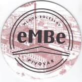 
Pivovar Mladá Boleslav - eMBe, Pivní tácek è.4186