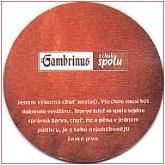 Brewery Plzeň - Gambrinus - Beer coaster id72