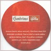 Brewery Plzeň - Gambrinus - Beer coaster id409