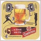 Brewery Plzeň - Gambrinus - Beer coaster id1950