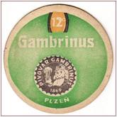 Brewery Plzeň - Gambrinus - Beer coaster id2001