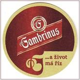 Brewery Plzeň - Gambrinus - Beer coaster id2033