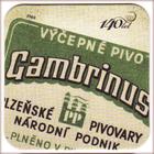 Pivovar Plzeň - Gambrinus - Pivní tácek č.2336