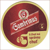 Brewery Plzeň - Gambrinus - Beer coaster id2802