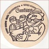 Brewery Plzeň - Gambrinus - Beer coaster id2803