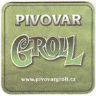 
Pivovar Plzeò - Groll, Pivní tácek è.2953