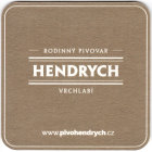 
Pivovar Vrchlabí - Hendrych, Pivní tácek è.3945