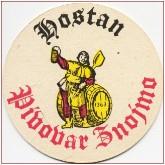 Pivovar Znojmo - Hostan - Pivní tácek č.501