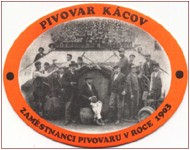 
Pivovar Kácov, Pivní tácek è.972