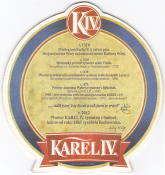 
Pivovar Karlovy Vary - Karel IV., Pivní tácek è.3680