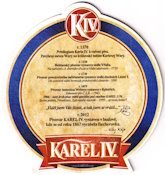 Pivovar Karlovy Vary - Karel IV. - Pivní tácek č.4394