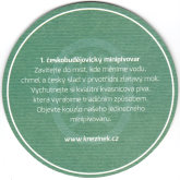 
Pivovar Èeské Budìjovice - Knì¾ínek, Pivní tácek è.4046