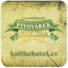 
Pivovar Litomìøice - Koliba, Pivní tácek è.3012