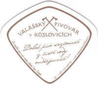 
Pivovar Kozlovice, Pivní tácek è.3643