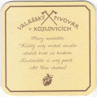 
Pivovar Kozlovice, Pivní tácek è.3735