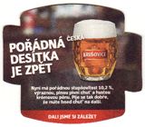 Brewery Krušovice - Beer coaster id2825
