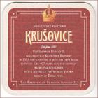 Brewery Krušovice - Beer coaster id2551