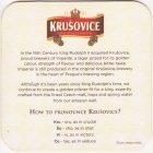 Brewery Krušovice - Beer coaster id3124