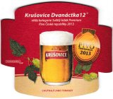 Pivovar Krušovice - Pivní tácek č.3284