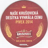 Brewery Krušovice - Beer coaster id3613