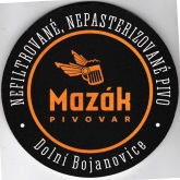 
Pivovar Dolní Bojanovice - Mazák, Pivní tácek è.3547
