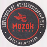 Pivovar Dolní Bojanovice - Mazák - Pivní tácek č.4355