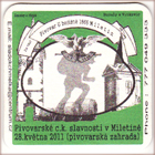 
Pivovar Miletín, Pivní tácek è.2799