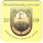 
Pivovar Mutìjovice - Podd¾bánský pivovar, Pivní tácek è.2968