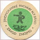 Pivovar Znojmo - Hostan - Pivní tácek č.458