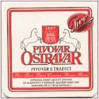 Pivovar Ostrava - Ostravar - Pivní tácek č.682