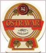 Pivovar Ostrava - Ostravar - Pivní tácek č.159