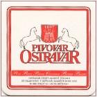 Brewery Ostrava - Ostravar - Beer coaster id683