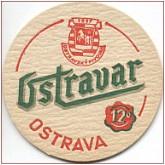 Pivovar Ostrava - Ostravar - Pivní tácek č.415