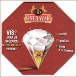 Pivovar Ostrava - Ostravar - Pivní tácek č.2514