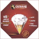Pivovar Ostrava - Ostravar - Pivní tácek č.2705