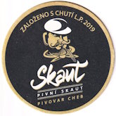 Brewery Cheb - Pivní skaut - Beer coaster id4393