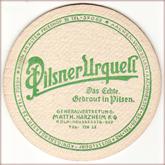 
Pivovar Plzeò - Pilsner Urquell, Pivní tácek è.2668