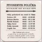 Pivovar Polička - Pivní tácek č.431