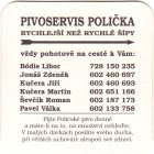 Brewery Polička - Beer coaster id3163