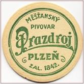 
Pivovar Plzeò - Pilsner Urquell, Pivní tácek è.968