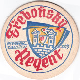 Brewery Třeboň - Regent - Beer coaster id436