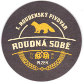 Pivovar Plzeň - 1. Roudenský pivovar - Pivní tácek č.3818