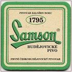 
Pivovar Èeské Budìjovice - Samson, Pivní tácek è.1293