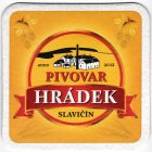
Pivovar Slavièín - Hrádek, Pivní tácek è.3397