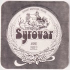 Brewery Syrovín - Syrovar - Beer coaster id4265